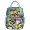Dětský batůžek Dino World Danger – T-Rex 3D, zelený (pro kluky)