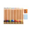 Pastelky KOH-I-NOOR MAGIC 12+1 – trojhranné, přírodní dřevo (s blenderem) 1