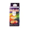Pastelky KOH-I-NOOR MAGIC 12+1 – trojhranné, přírodní dřevo (s blenderem)