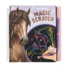 Miss Melody kreativní škrabací sešit Magic (duhové obrázky koní)