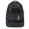 Školní batoh Belmil Wave Infinity Black & Yellow Dots 1