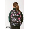 Školní batoh Baagl Skate Flowers 12