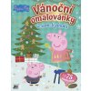 Vánoční omalovánky se samolepkami Peppa – adventní omalovánky 24 stran