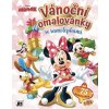 Vánoční omalovánky se samolepkami Minnie – adventní omalovánky 24 dní