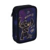 Penál 2 zipy CoolPack Jumper – Stitch GOLD (vybavený)