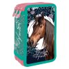 Plný penál 3patrový JUNIOR S8 – Kůň (43 kusů)