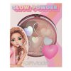 Pudr s houbičkou a zrcátkem Top Model Lexy