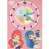 Školní papírové hodiny Akim – Strawberry Shortcake růžové (A4)