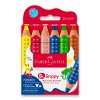 Pastelky Faber-Castell Grippy – sada 6 barev (jumbo)