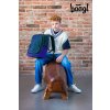 Školní batoh Baagl Core Logo modrý 25 l 11