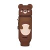 Silikonová etue Oxybag Medvěd s 3D oušky