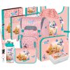 Školní set pro prvňáčky Oxybag OXY SKY Kočka Little Kitty – velký set 12 ks