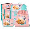 Školní set pro prvňáčky Oxybag Premium Light Kočka Little Kitty – set 5 ks