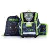 Školní aktovka pro prvňáčky Oxybag Premium Light Panter – set 3 ks