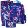 Školní set pro prvňáčky Oxybag OXY GO Motýl – 5 dílů