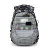 Studentský batoh Bagmaster LINCOLN 26 A – černo-bílý 7