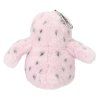 Plyšový přívěsek sovička Snukis růžová 1