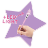 Propiska s LED jednorožcem Ylvi růžová 2