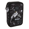 Školní penál 2 zipy CoolPack Jumper Astronaut vybavený