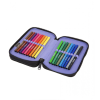 Školní penál 2 zipy CoolPack Jumper Mood vybavený 2