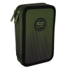 Školní penál 2 zipy CoolPack Jumper Gradient Grass vybavený