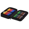 Školní penál 2 zipy CoolPack Jumper Game Zone vybavený 2