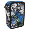 Školní třípatrový penál CoolPack Jumper T-Rex – vybavený