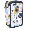 Školní třípatrový penál CoolPack Jumper Pucci – vybavený