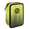 Školní třípatrový penál CoolPack Jumper Gradient Lemon – vybavený