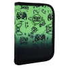 Školní penál Clipper Game Over Gradient Green – 1 zip, prázdný