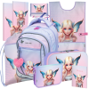 Školní batoh Stil Craftgirl Pixie set 9 dílů pro holky do 1.–4. třídy