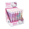 Gumovací pero Hello Kitty s figurkou TWIST 0,7 mm – modrá náplň