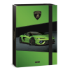Box na sešity A4 Ars Una Lamborghini 26 zelený