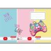 Sešit A5 linkovaný 523 Herlitz Gamepad Cat – 20 listů 1