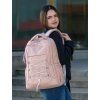 Studentský batoh Baggo Brisk Bubag Pink 28 l 21