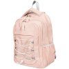 Studentský batoh Baggo Brisk Bubag Pink 28 l