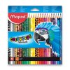 Pastelky Maped Color'Peps zvířátka - 24 barev