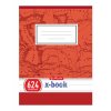 Sešit A6 linkovaný 624 – 20 listů (bezdřevý)