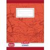 Školní sešit 444 - A4/40 listů, linka s okrajem