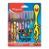 Dětské fixy Maped Color'Peps Monster – 12 barev | Vypratelné & odolné