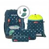 Školní batoh pro prvňáčky – 5dílný set, Step by Step GRADE Tropical Chameleon