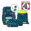 Školní batoh pro prvňáčky – 5dílný set, Step by Step GRADE Tropical Chameleon