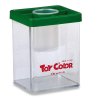 Stojánek na vodu Toy Color – transparentní s víčkem 3