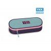 Školní pouzdro Ars Una Turquoise Purple oválné