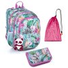 Školní batoh Topgal Safari ELLY 23004 SET MEDIUM