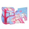 skolni batoh 4 dilny set vision white cat