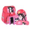 skolni batoh 5 dilny set smart 3d s led osvetlenim cat queen