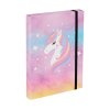 Desky na školní sešity A4 – Rainbow Unicorn
