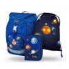 Školní batoh Baagl pro prvňáčky - set Airy Planety