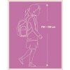 BAAGL Školní batoh Airy Kolibřík – ultralehký a ergonomický batoh pro prvňáčky  11